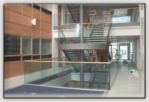 Commercial Glass Handrail