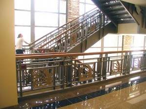 Metal Hospital Railing